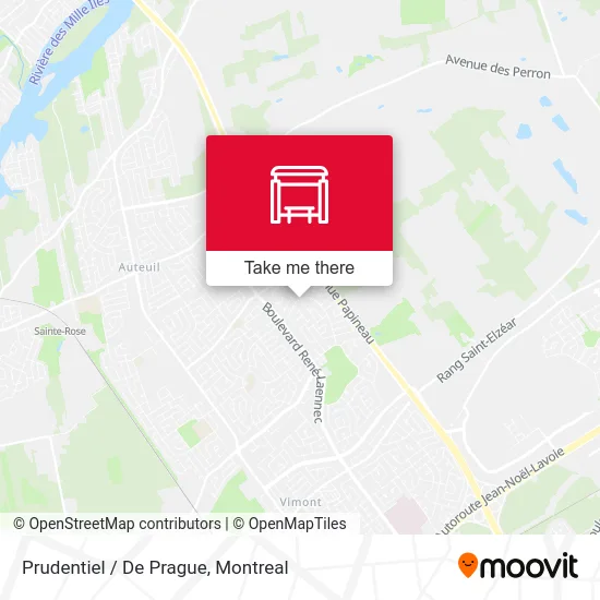 Prudentiel / De Prague map