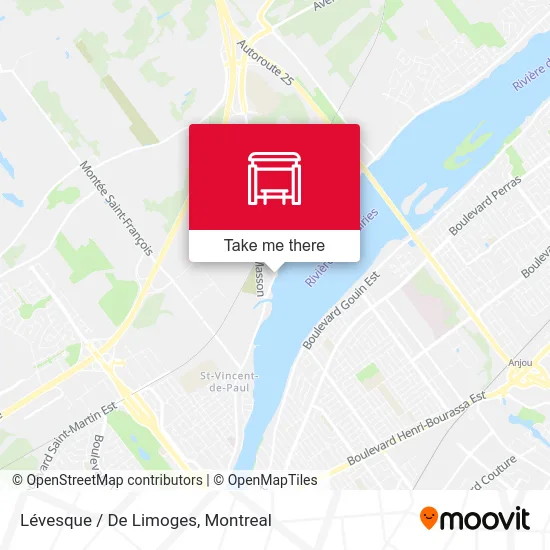 Lévesque / De Limoges map