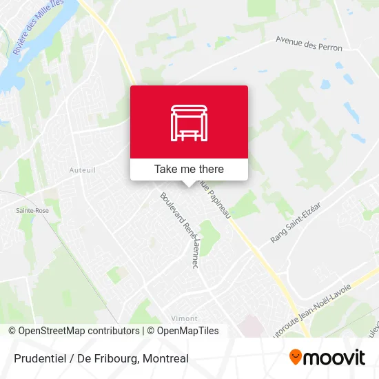 Prudentiel / De Fribourg map