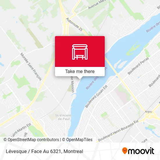 Lévesque / Face Au 6321 map
