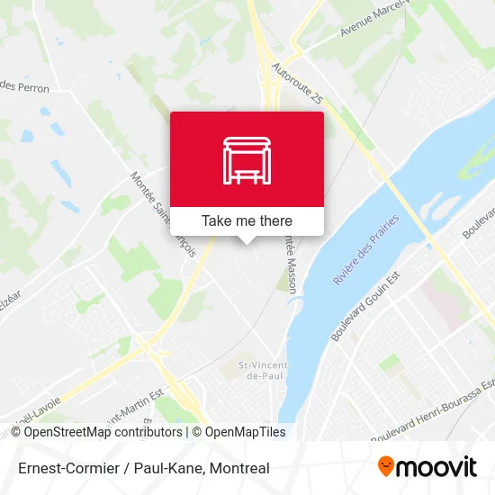 Ernest-Cormier / Paul-Kane map