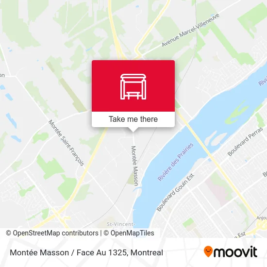 Montée Masson / Face Au 1325 map