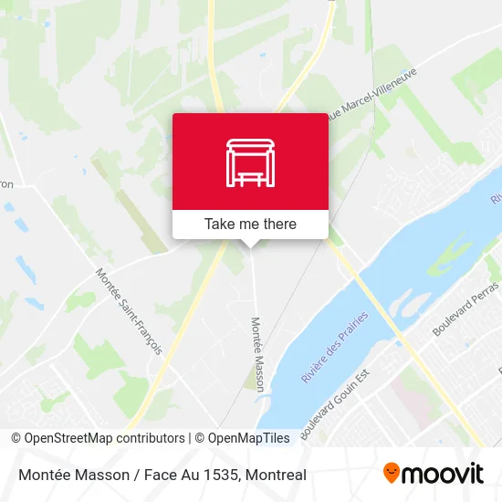 Montée Masson / Face Au 1535 map