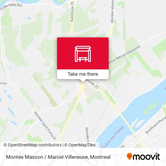 Montée Masson / Marcel-Villeneuve map