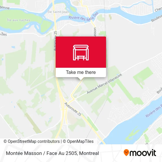 Montée Masson / Face Au 2505 map