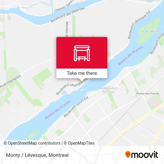 Monty / Lévesque map