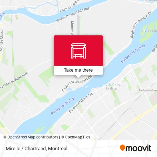 Mirelle / Chartrand map