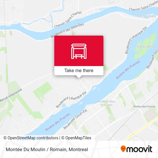 Montée Du Moulin / Romain map