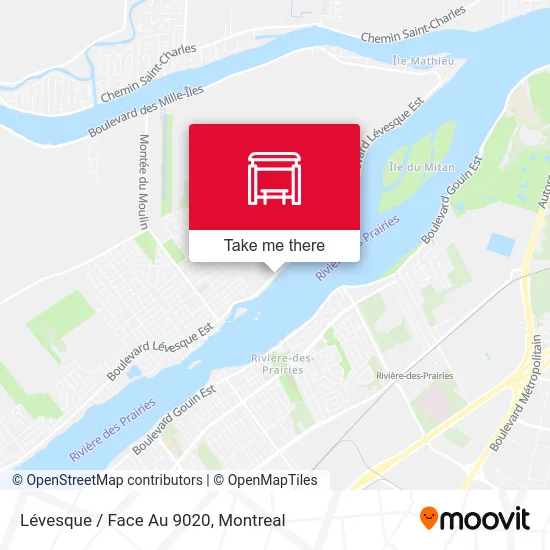 Lévesque / Face Au 9020 map