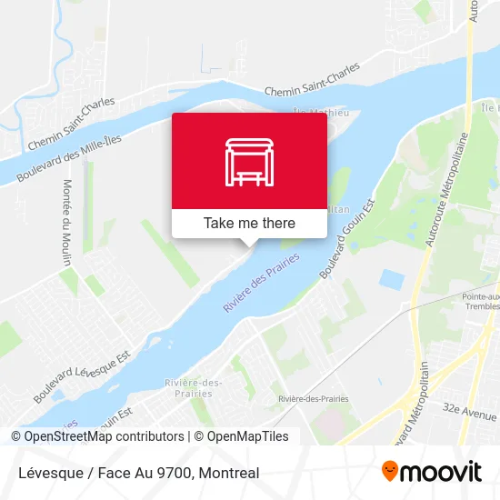 Lévesque / Face Au 9700 map