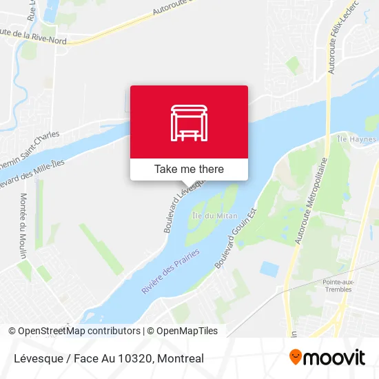 Lévesque / Face Au 10320 map