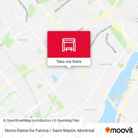 Notre-Dame-De-Fatima / Saint-Martin map