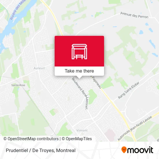 Prudentiel / De Troyes map