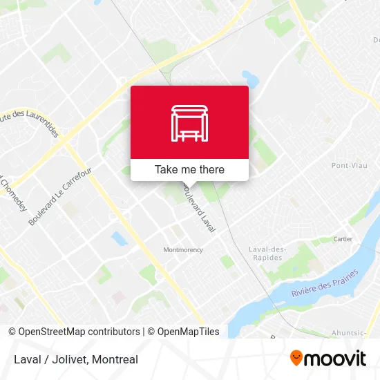 Laval / Jolivet map