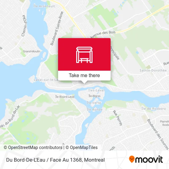 Du Bord-De-L'Eau / Face Au 1368 map