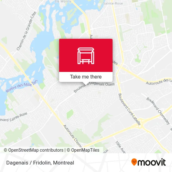 Dagenais / Fridolin map