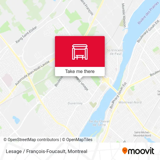 Lesage / François-Foucault map