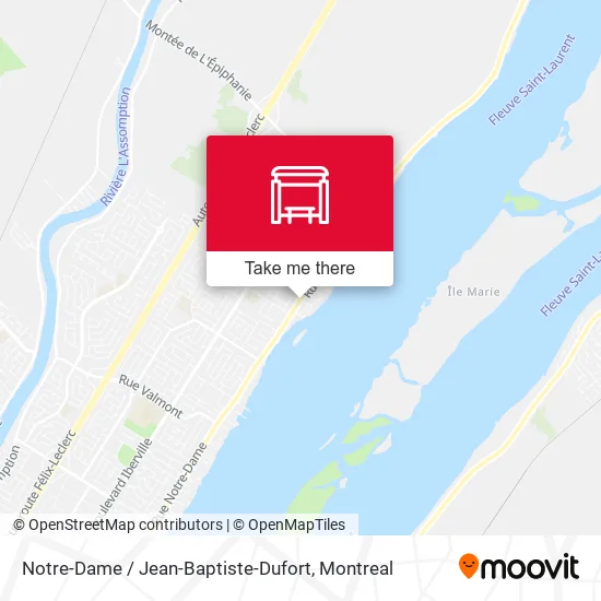 Notre-Dame / Jean-Baptiste-Dufort map