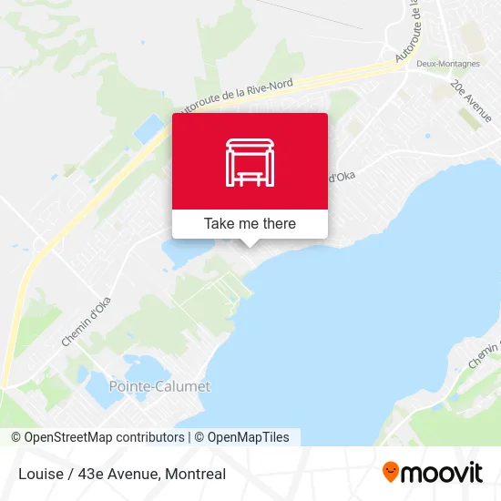 Louise / 43e Avenue map