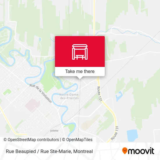 Rue Beaupied / Rue Ste-Marie map
