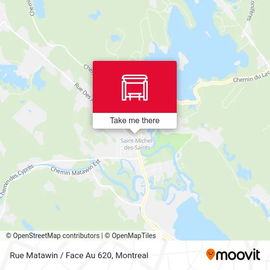 Rue Matawin / Face Au 620 map