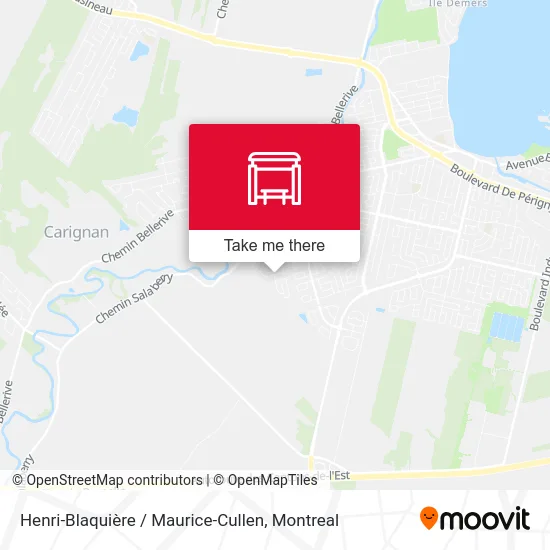 Henri-Blaquière / Maurice-Cullen map