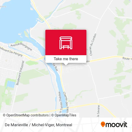 De Marieville / Michel-Viger map