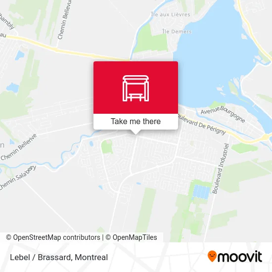 Lebel / Brassard map