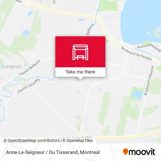 Anne-Le-Seigneur / Du Tisserand map