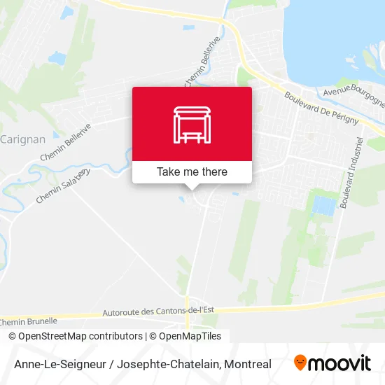 Anne-Le-Seigneur / Josephte-Chatelain map