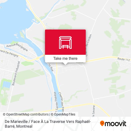 De Marieville / Face À La Traverse Vers Raphaël-Barré map