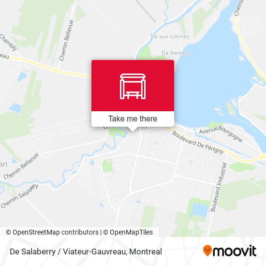 De Salaberry / Viateur-Gauvreau map