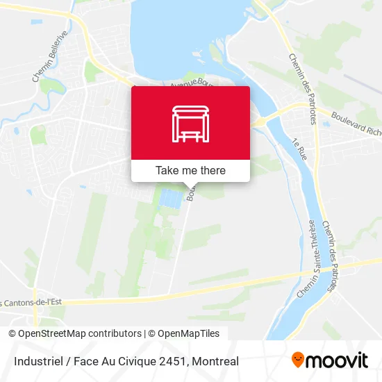 Industriel / Face Au Civique 2451 map