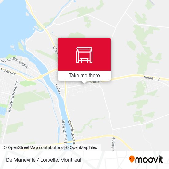De Marieville / Loiselle map