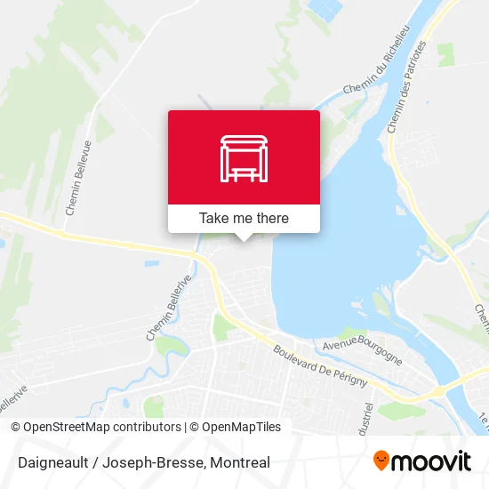 Daigneault / Joseph-Bresse map