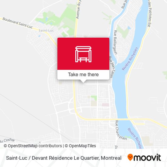 Saint-Luc / Devant Résidence Le Quartier map