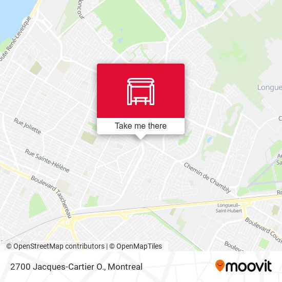 2700 Jacques-Cartier O. map