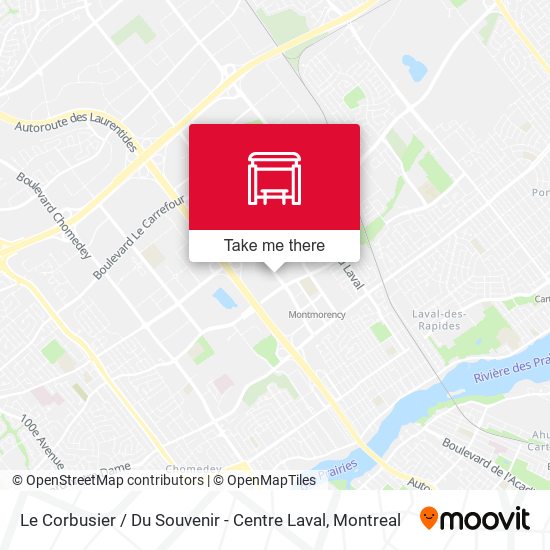 Le Corbusier / Du Souvenir - Centre Laval map