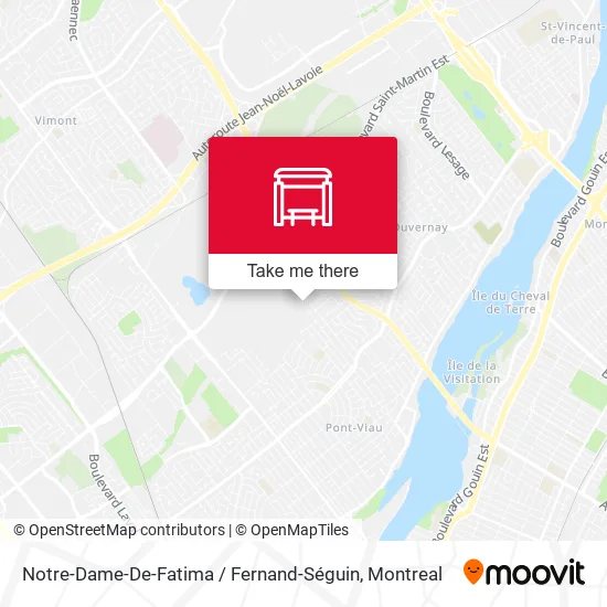 Notre-Dame-De-Fatima / Fernand-Séguin map