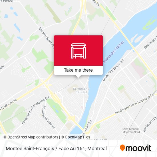 Montée Saint-François / Face Au 161 map