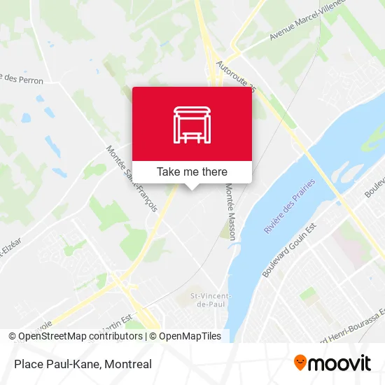 Place Paul-Kane map