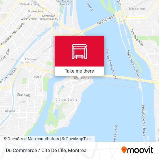 Du Commerce / Cité De L'Île map