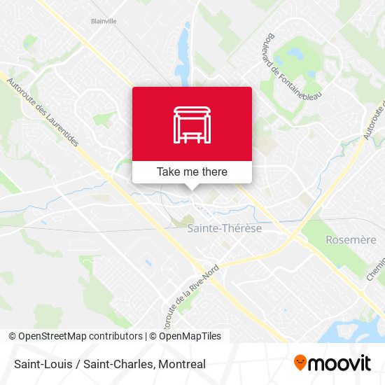 Saint-Louis / Saint-Charles map