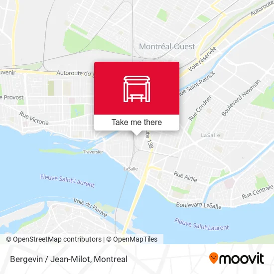 Bergevin / Jean-Milot map