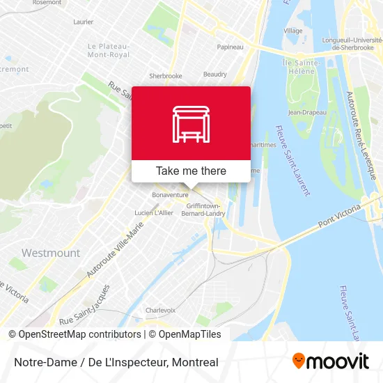 Notre-Dame / De L'Inspecteur map