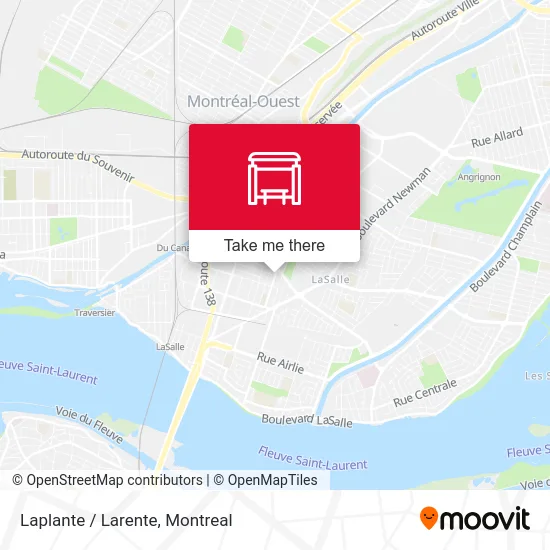 Laplante / Larente map