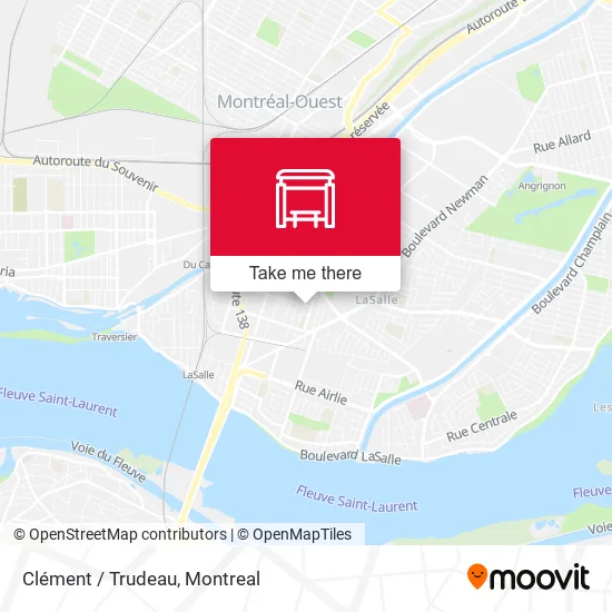 Clément / Trudeau map