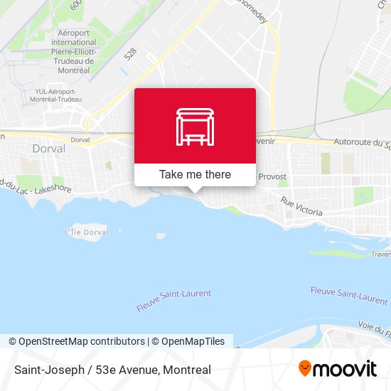 Saint-Joseph / 53e Avenue map