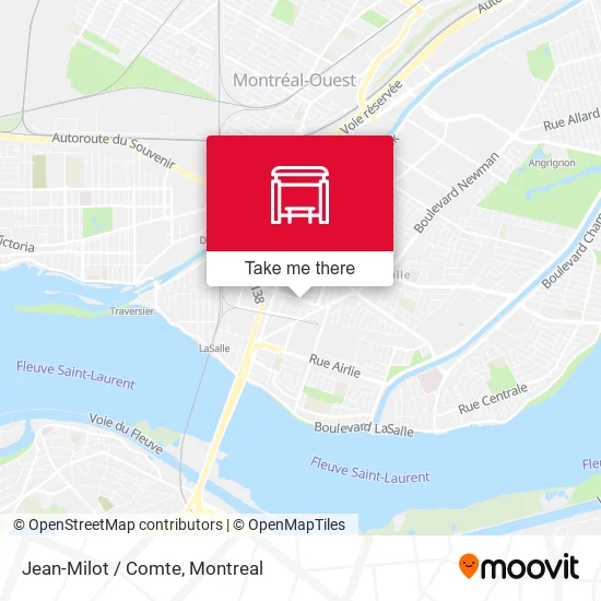 Jean-Milot / Comte map