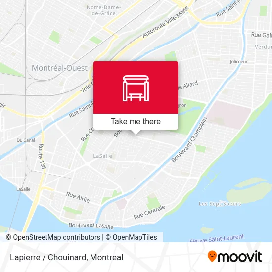 Lapierre / Chouinard map